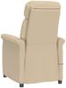 vidaXL Massagesessel Creme 96,5 x 70,5 x 95 cm Mikrofaser 348411 Bild 4