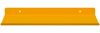 vidaXL Schwebendes Regal 2 pcs Senfgelb 30 x 18 x 2,5 cm Stahl 8004002 Bild 5