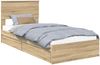 vidaXL Aufbewahrungsbett Sonoma-Eiche 75 x 190 cm Holzwerkstoff 3408510 Bild 2