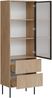 Vitrine Domi 60 2S (Farbe: Cashmere) Bild 4