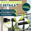 tillvex® Senkrechtmarkise 140 x 250 cm Taupe Bild 3