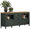 Trendteam 'Stanton' Sideboard, Tannengrün Dekor/Evoke Eiche Nachbildung, B/H/T: 185 / 86 / 45 cm Bild 5