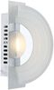 LED Wandleuchte, Chrom, Glas, L 20 cm Bild 2