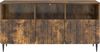 vidaXL TV-Schränk Geräucherte Eiche 102 x 34,5 x 50 cm Holzwerkstoff 894450 Bild 4