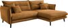 Home affaire Ecksofa Lazio modernes Design, bequem, schmale Armlehnen, OTTOs Choice, zwei verschiedene Fußfarben wählbar Bild 2