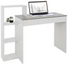 ML-DESIGN Schreibtisch Arbeitstisch mit Regal 3 Einlegeböden 2in1 System für Arbeitszimmer, Bürotisch Computertisch PC Tisch Laptoptisch Ablage Regal Homeoffice Bild 4