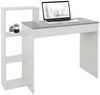 ML-DESIGN Schreibtisch Arbeitstisch mit Regal 3 Einlegeböden 2in1 System für Arbeitszimmer, Bürotisch Computertisch PC Tisch Laptoptisch Ablage Regal Homeoffice Bild 5