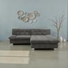 DOMO collection Ecksofa 100031 kompakte Stellmaße, komfortabel und bequem, L-Form, wahlweise mit Bettfunktion und Armteilverstellung. Breite 234 cm Bild 4
