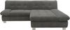 DOMO collection Ecksofa 100031 kompakte Stellmaße, komfortabel und bequem, L-Form, wahlweise mit Bettfunktion und Armteilverstellung. Breite 234 cm Bild 2
