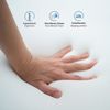 Komfortec Nackenstützkissen aus Memory Foam, Orthopädisches Kopfkissen, Füllung: 100% Visco-Memory Schaum, Seitenschläfer, Rückenschläfer, Bauchschläfer, Kopfkissen, Oeko-Tex & CertiPUR-US Zertifiziert Bild 3