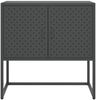 vidaXL Sideboard Anthrazit 75x35x75 cm Stahl 335873 Bild 5