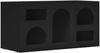 vidaXL TV-Schränk ELST 80 x 35 x 40 cm Schwarz Holzwerkstoff 891275 Bild 2