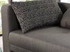 Récamiere-Schlafsofa Federkern Couch Liege Gästebett mit Bettkasten in Grau Bild 4