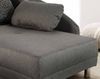 Récamiere-Schlafsofa Federkern Couch Liege Gästebett mit Bettkasten in Grau Bild 5