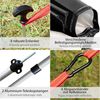 ONVAYA Sonnensegel Auto-Sonnensegel, Schutz vor Wind, Regen, Sonne, 6 Aufbauvarianten Bild 4