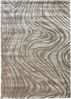 Vimoda Teppich Wellenmuster, modernerer Design, dicht & weich, Rechteckig, Höhe: 11 mm, Uni, Läufer Taupe, 3D Effekt, Wohnzimmer, Schlafzimmer Bild 2