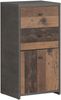 Kommode BEST CHEST K211 in Old Wood Vintage und Betonoptik von Forte Bild 3