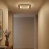 LED Deckenleuchte, Metall, weiß, Acryl, CCT, 40x40cm Bild 2