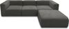 DOMO. collection Ecksofa 800013, Couch in L-Form, rechteckig mit gepolsterte Rückenlehne, Modul-Element, Sofa, Polsterecke, Eckcouch, Polsterganitur 301 x 193 x 69 (BxTxH), grau Bild 4