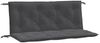 vidaXL Gartenbank-Auflagen 2 Stk. Melange Anthrazit 120x50x7 cm Stoff 4002596 Bild 2