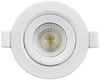 7w dimmbar LED Einbauspot Einbauleuchte Einbaustrahler 500 Lumen Warmweiß weißer Rahmen rund IP40 schwenkbar Ø 9,0 cm Bild 5