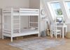 Etagenbett Massivholz Buche waschweiß 90x200 Stockbett mit wählbarem Zubehör V-60.17-09Wohne Zubehör Bild 2