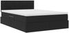vidaXL Aufbewahrungsbett mit Matratze Schwarz 140 x 190 cm Samt 3370757 Bild 5