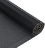 vidaXL Teppich Rechteckig Schwarz 100x200 cm Bambus 376804 Bild 5