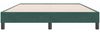 vidaXL Boxspringbett ohne Matratze Dunkelgrün 140x220 cm Samt 3315876 Bild 5