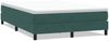 vidaXL Boxspringbett ohne Matratze Dunkelgrün 140x220 cm Samt 3315876 Bild 2