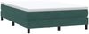 vidaXL Boxspringbett ohne Matratze Dunkelgrün 140x220 cm Samt 3315876 Bild 3
