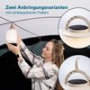 Skandika LED Gartenleuchte Campinglampe Nordsol, wiederaufladbare LED Lampe warmweiß, Powerbank, 80 bis 130 Lumen, mit USB Typ C Ladekabel, 2x 1800 mAh Bild 3