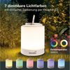 Skandika LED Gartenleuchte Campinglampe Nordsol, wiederaufladbare LED Lampe warmweiß, Powerbank, 80 bis 130 Lumen, mit USB Typ C Ladekabel, 2x 1800 mAh Bild 2