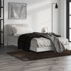 vidaXL Bettgestell Grau Sonoma 90x190 cm Holzwerkstoff 832307 Bild 4