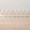 Jungengel Frischhaltedose 7'er Set Mini Vorratsfläschchen Shot-Flaschen Fläschchen Glas, Glas/Kunststoff, (7-tlg, 7-Teiliges Mini Fläschchen Set für Reisen), 50ml Fassungsvolumen, Wiederverwendbar, Kompakte Größe, Tragegröße Bild 3