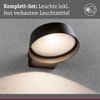 Paulmann 94789 LED Wandaußenleuchte Capea Grand 3000K IP44 Anthrazit Bild 3