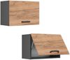 Hängeschrank R-Line Goldkraft Eiche 60 cm Flach Vicco Bild 5
