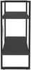 vidaXL Bücherregal 2 Fächer Grau 80x30x70 cm Holzwerkstoff 806449 Bild 5