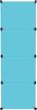 vidaXL Kinderschrank Modular mit 12 Würfeln Blau PP 340580 Bild 4