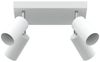 vidaXL Deckenstrahler mit Strahlern Weiß 26 x 26 x 16 cm Metall 4108201 Bild 2