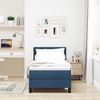 vidaXL Boxspringbett mit Matratze mit Kopfteil Blau 80 x 200 cm Stoff 3338726 Bild 3