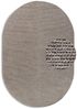 Villeroy & Boch 'Francois' Wollteppich, Höhe: 7 mm, handgewebt, weiche Wolle, Linen, 160x230 cm Oval Bild 2