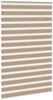 vidaXL Doppelrollo Sandbraun 145x230 cm Stoffbreite 140,9 cm Polyester 4014608 Bild 3