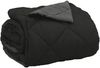 vidaXL Sommerdecke Schwarz und Anthrazit 220 x 200 cm Mikrofaser 42025484 Bild 5