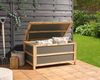Aufbewahrungsbox ACATE 121 cm 72 cm Grau Bild 3