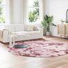 vidaXL Teppich Shaggy Hochflor NAVARRA Altrosa 240x240 cm Polyester 4102929 Bild 3