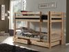 Etagenbett Karolina 210x105x140 Hochbett Massivholz natur Bild 2