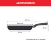Tefal Infinite Pfanne Induktion 30 cm, Bratpfanne mit Antihaftversiegelung, Thermo-Signal bei idealer Brattemperatur, einfache Reinigung, für alle Herdarten geeignet, Premium-Edelstahl, H81507 Bild 2