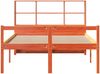 vidaXL Massivholzbett ohne Matratze Wachsbraun 160x200 cm Massivholz 3322036 Bild 4