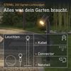 Steinel Wegeleuchte Spot Way SC 24V, RGBWW, 16 Mio. Farben, Bewegungsmelder, dimmbarer Gartenstrahler, App-Steuerung, Plug & Play, IP65, Anthrazit Bild 2